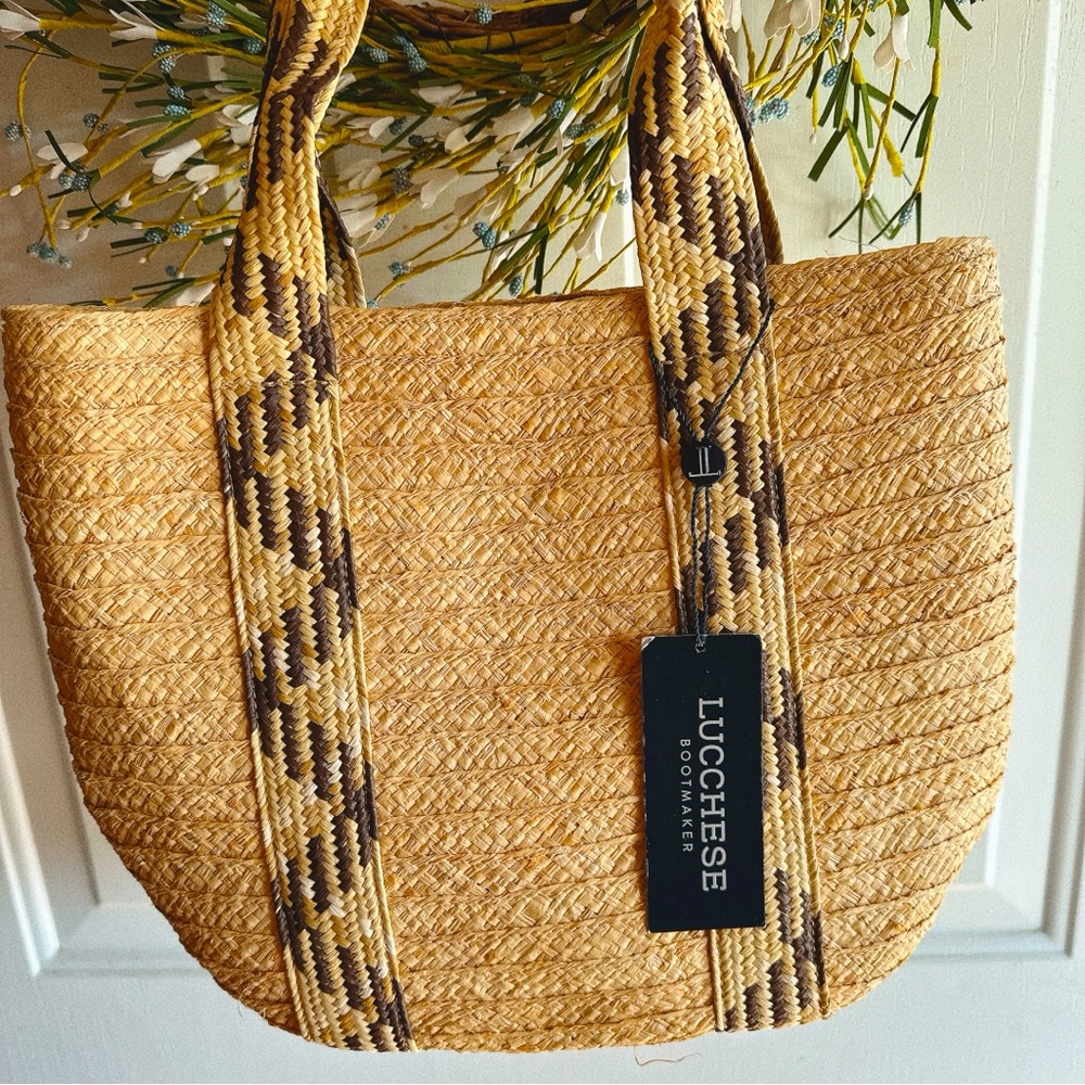 Lucchese - Women’s Tote - Straw / Wicker